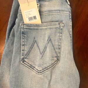 NWT MOTHER HUSTLER ANKLE JEANS SZ 26